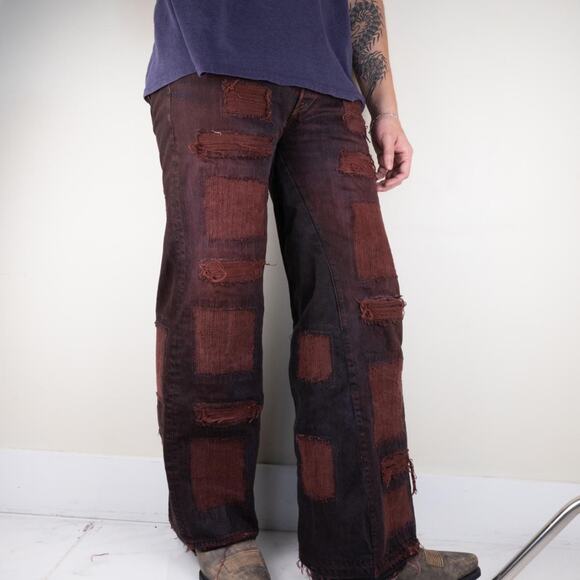 Custom wide leg baggy flared - Picture 5 of 8